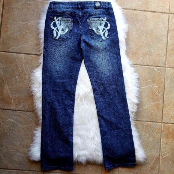 Rock & Republic Faded Whiskered Skynard Jeans 28 - Picture 4 of 7